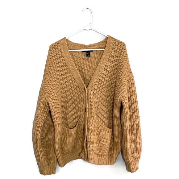Forever 21 | Sweaters | Forever 2 Pumpkin Orange Over Sized Sweater Size  Medium | Poshmark
